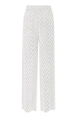Pleated High Waist Straight-Leg Pants – Chic Women’s Trousers