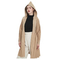 Pleatsart Wrinkle-Free Hooded Pleats Trench Coat