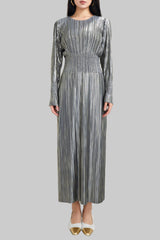 Pleats Art Style Pleated Dress – Waist-Pleated Long Skirt